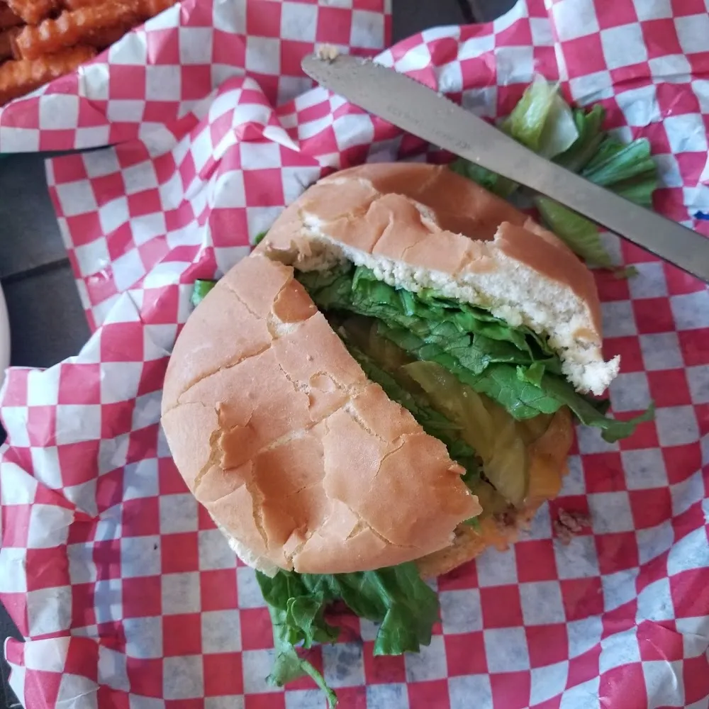 Cheeseburger with Pepper Jack Cheese
